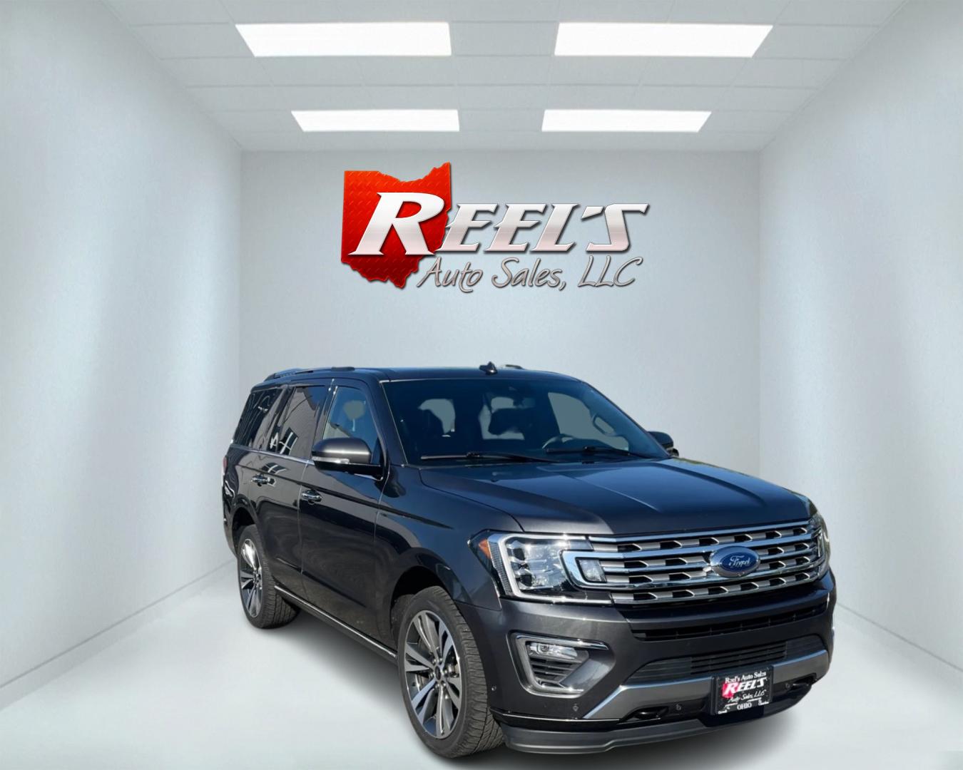 2021 Gray /Black Ford Expedition Limited 302A 4WD (1FMJU2AT0ME) with an 3.5L V6 DOHC 24V TWIN TURBO engine, 10 Speed Auto transmission, located at 11115 Chardon Rd. , Chardon, OH, 44024, (440) 214-9705, 41.580246, -81.241943 - Photo#2